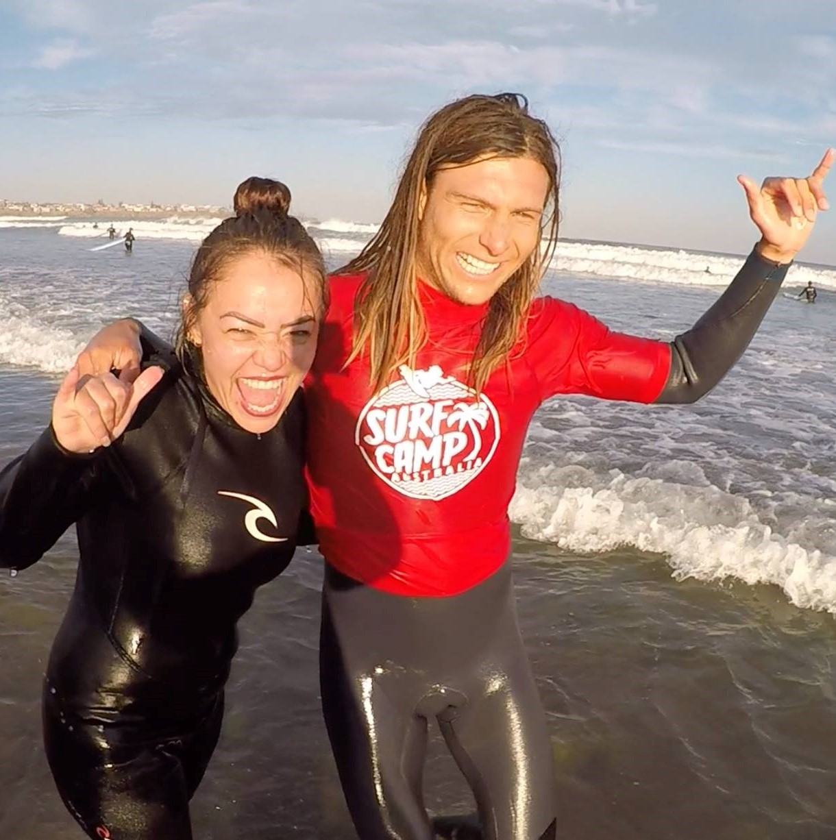 Surf Camp Australia instructors are experienced, friendly and fun